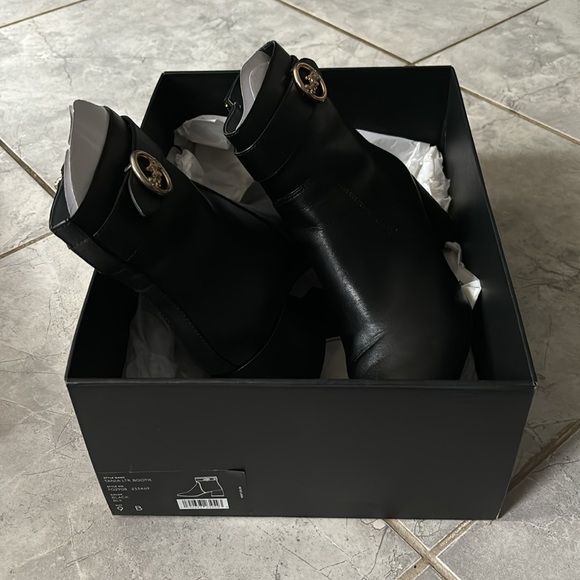 Coach Black Leather Boots - Picture 2 of 3